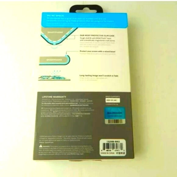 โจ Speck Presidio Inked iPhone 6s Plus/7 Plus/8 Plus Case - Trendy Stripes & Gold - Picture 5 of 6